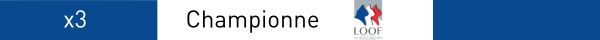 Triple Championne LOOFx3